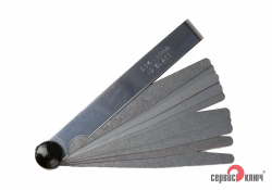 Щуп веерный 0,05-1,0мм (13 листов) в блистере Щуп веерный 0,05-1,0мм (13 листов) в блистере